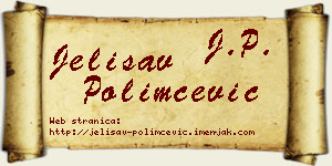Jelisav Polimčević vizit kartica
